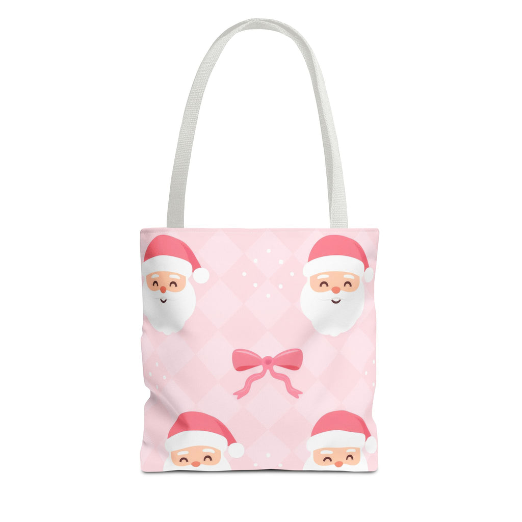 Christmas Santa Tote Bag - Festive Holiday AOP Design