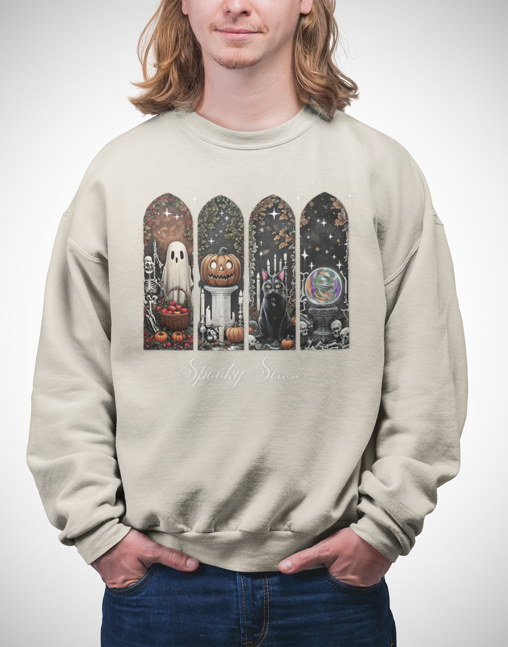 Spooky Vibes Crewneck Sweatshirt