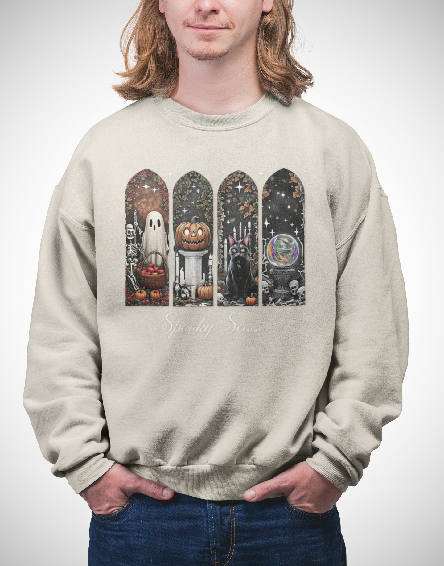 Spooky Vibes Crewneck Sweatshirt
