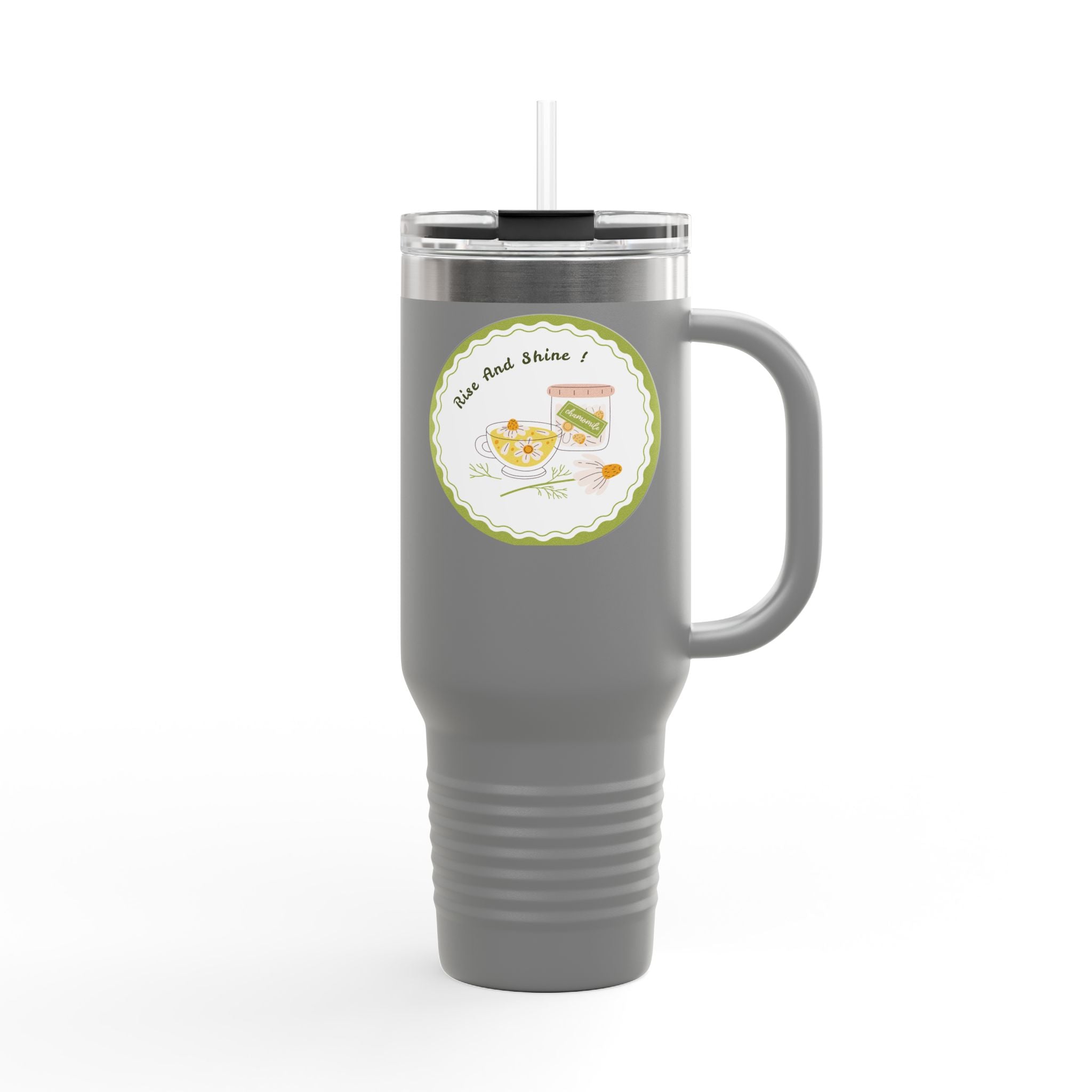 Cheerful Insulated Travel Mug | Perfect for Morning Coffee