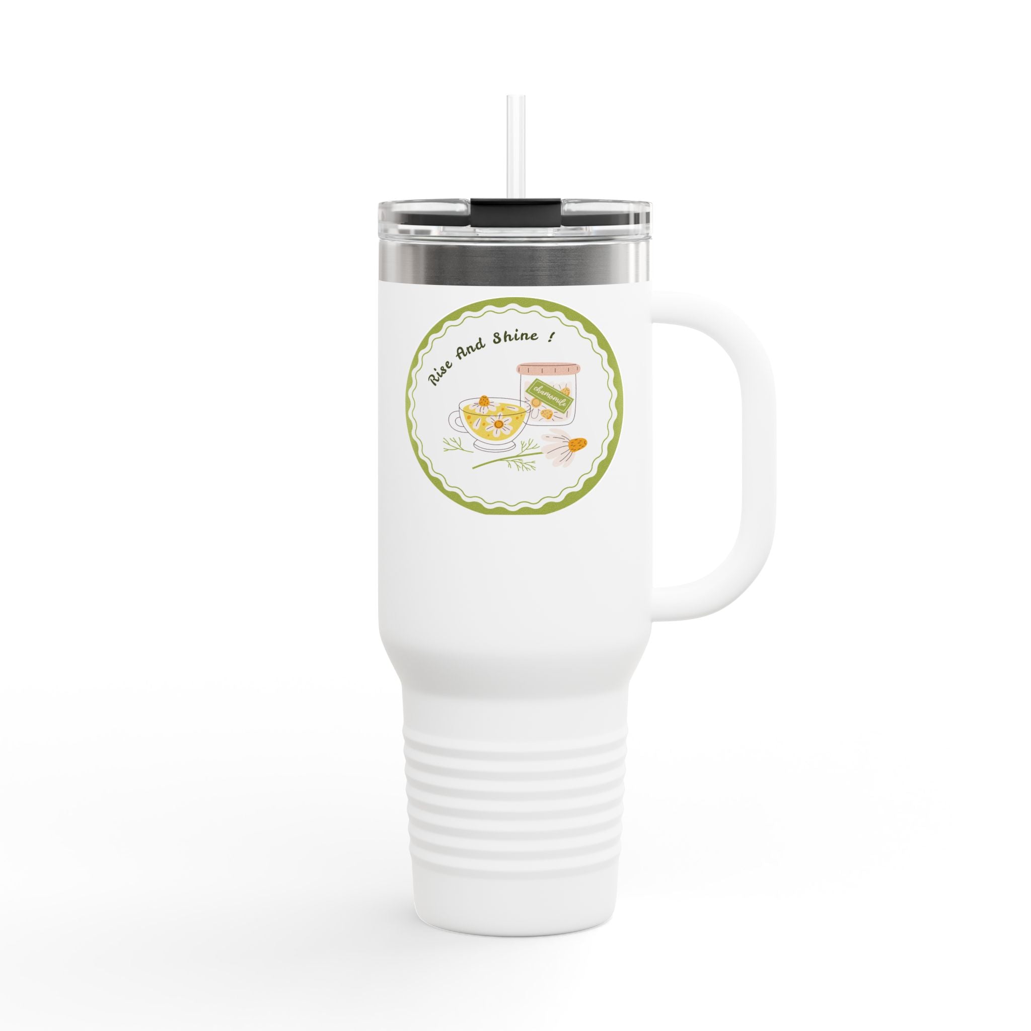 Cheerful Insulated Travel Mug | Perfect for Morning Coffee